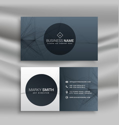 Professional Gray Business Card