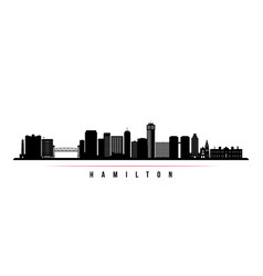 Hamilton Skyline Horizontal Banner