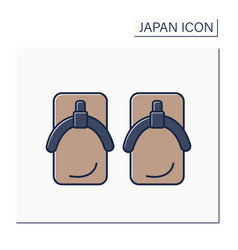 Yukata Shoes Color Icon