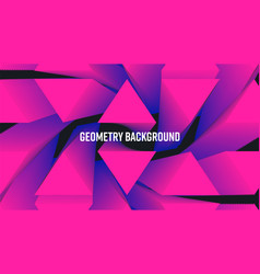 Abstract Background Gradient Geometric Shape