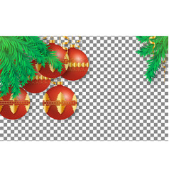 Christmas Ball Ornament With Transparent