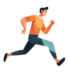 Athlete Running