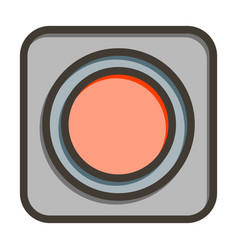 Emergency Thick Line Filled Colors Icon