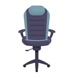 Game Furniture Icon Cartoon Gamer Chair