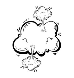 Smoke Cloud Pop Art Style