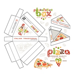 Pizza Box Die Cut Vector Images (73)