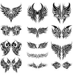 Tribal Tattoo Element Set