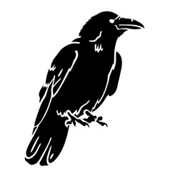 Crow Standing Cut Out High Quality