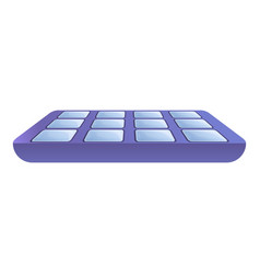 Freezer Ice Cube Tray Icon Cartoon Style