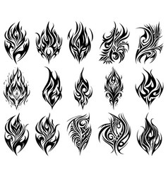 Tribal Tattoo Element Set