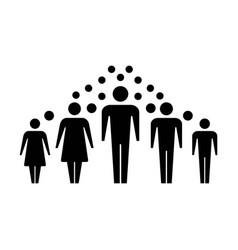 People Icon Male And Female Group Of Persons