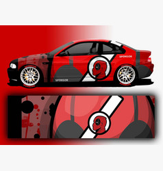 Racing Car Wrap Design Custom Livery