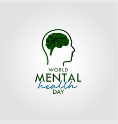 World Mental Health Day Design For Banner Print