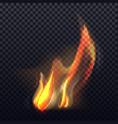 Flame Or Bonfire Effect Icon Clipart