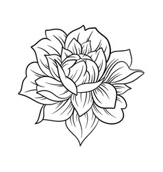 Learn Coloring For Kids Flower Image