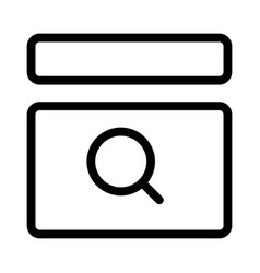 Search Bar With No Result Web Page Template Layout