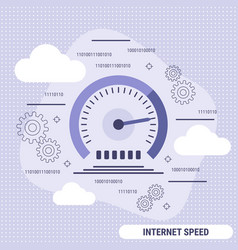 Internet Speed Concept