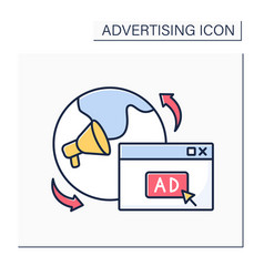 International Ads Color Icon