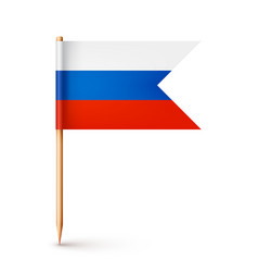 Realistic Russian Toothpick Flag Souvenir From