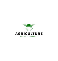 Drone Technology Agriculture Logo