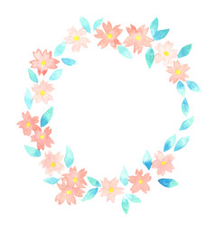 Sakura Flower Cherry Blossom Flower Ring Wreath