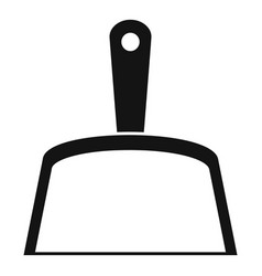 Cleaning Dust Pan Icon Simple Style