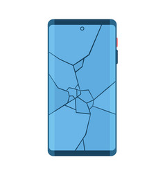 Broken Smartphone Screen