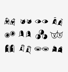 Retro Cartoon Funny Eyes Groovy Vintage 30s 60s