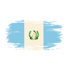 Guatemalan Flag Brush Grunge Background