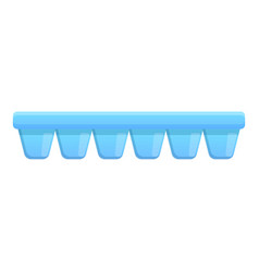 Plastic Ice Cube Tray Icon Cartoon Style