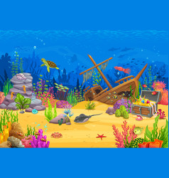 Arcade Game Level Background Underwater Landscape