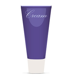 Cream Tube Purple With Text