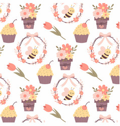 Spring Seamless Pattern