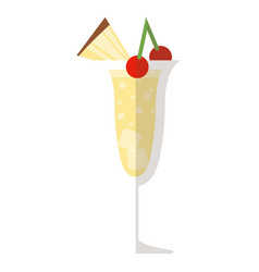 Pina Colada Cocktail Icon