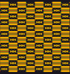 Cloth Kente African Seamless Pattern