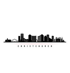 Christchurch Skyline Horizontal Banner