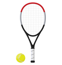 Tennis Racket On A White Background