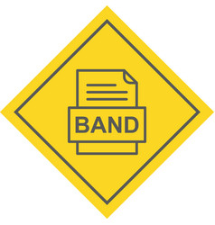 Band File Document Icon