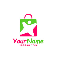 Kids Shop Logo Design Template Child Shop Logo