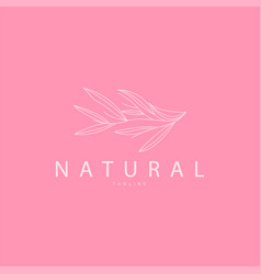 Minimalist Feminine Botanical Flower Beauty Line