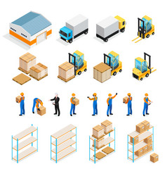 Warehouse Isometric Set