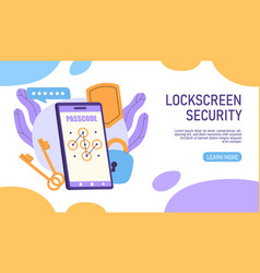 Lockscreen Security Poster