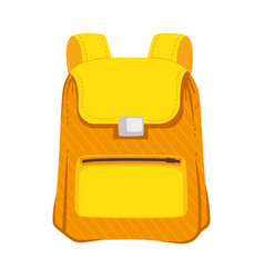 Yellow School Bag Equipment