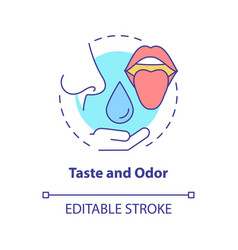 Taste And Odor Concept Icon