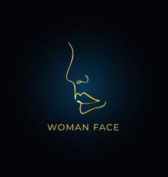 Woman Face Logo