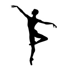 Male Ballet Dancer Silhouette