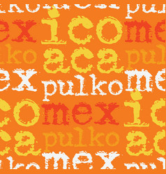 Acapulco Mexico Seamless Pattern