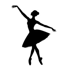 Female Ballet Dancer Silhouette