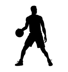 Basket Ball Player Silhouette