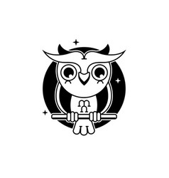 Owl Logo Template Lustration Suitable